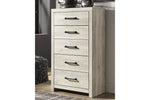 Cambeck Whitewash Chest of Drawers -  - Luna Furniture