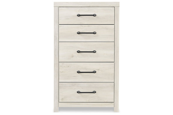 Cambeck Whitewash Chest of Drawers -  - Luna Furniture