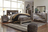 Derekson Multi Gray Queen Panel Bed -  - Luna Furniture