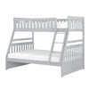 Orion Gray Twin/Full Bunk Bed