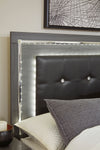 Lodanna Gray Youth LED Panel Bedroom Set - Luna Furniture
