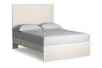 Stelsie White Full Panel Bed -  - Luna Furniture