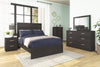 Belachime Black Panel Youth Bedroom Set - Luna Furniture