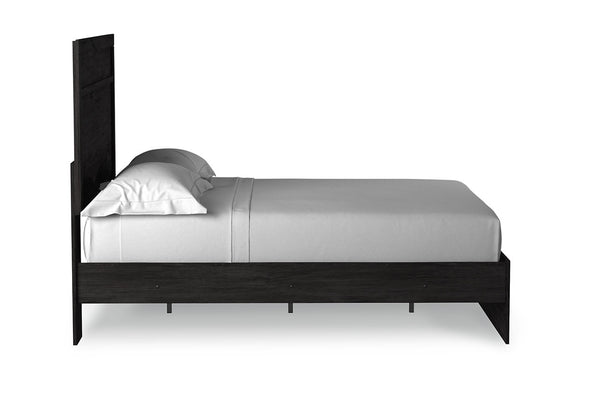 Belachime Black Full Panel Bed -  - Luna Furniture
