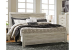 Bellaby Whitewash King Panel Bed -  - Luna Furniture