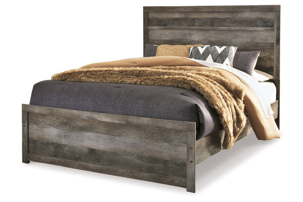 Wynnlow Gray Queen Panel Bed -  - Luna Furniture
