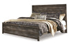 Wynnlow Gray King Panel Bed -  - Luna Furniture