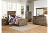 Trinell Brown Twin Panel Bed - Ashley - Luna Furniture