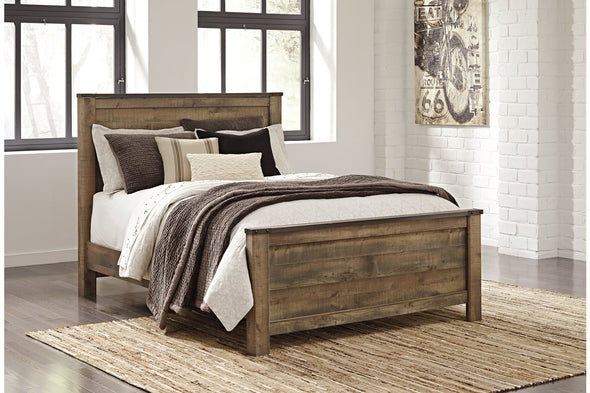 Trinell Brown Queen Panel Bed -  - Luna Furniture