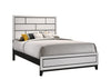 Akerson Chalk Queen Panel Bed - Luna Furniture