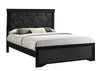Amalia Black Full Panel Bed - Luna Furniture