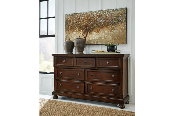 Porter Rustic Brown Dresser -  - Luna Furniture