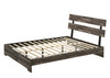 Atticus Brown Full Platform Bed - Luna Furniture