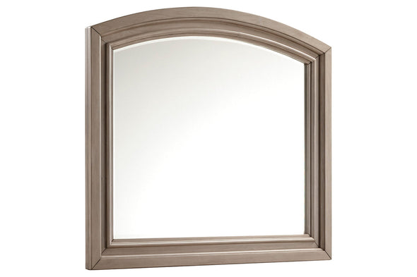 Lettner Light Gray Bedroom Mirror (Mirror Only)