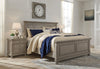 Lettner Light Gray Panel Bedroom Set - Luna Furniture