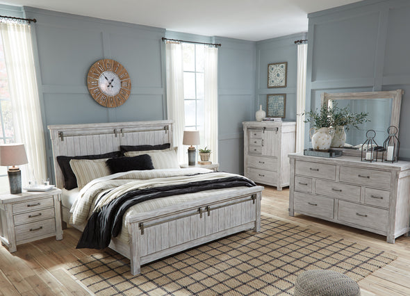 Brashland Linen Panel Bedroom Set - Luna Furniture