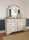 Realyn Chipped White Panel Bedroom Set - Luna Furniture