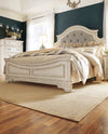 Realyn Chipped White Panel Bedroom Set - Luna Furniture