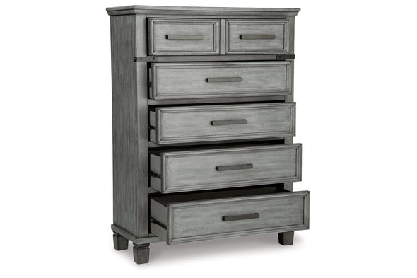 Russelyn Gray Chest of Drawers
