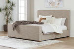 Dakmore Brown King Upholstered Bed