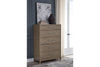 Chrestner Gray Chest of Drawers -  - Luna Furniture