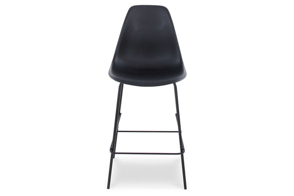 Forestead Black Counter Height Barstool, Set of 2