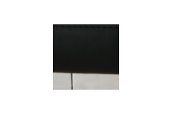 Madanere Black/Chrome Counter Height Barstool, Set of 2