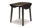 Hammis Dark Brown Dining Drop Leaf Table -  - Luna Furniture