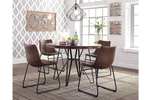 Centiar Two-tone Brown Dining Table -  - Luna Furniture
