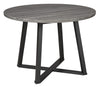 Centiar Gray Round Dining Room Set - Luna Furniture