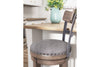 Caitbrook Gray Bar Height Barstool -  - Luna Furniture