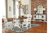 Valebeck White/Brown Dining Table -  - Luna Furniture