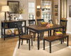 Owingsville Black-Brown Dining Room Set - Luna Furniture