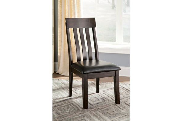 Haddigan Dark Brown Dining Chair, Set of 2
