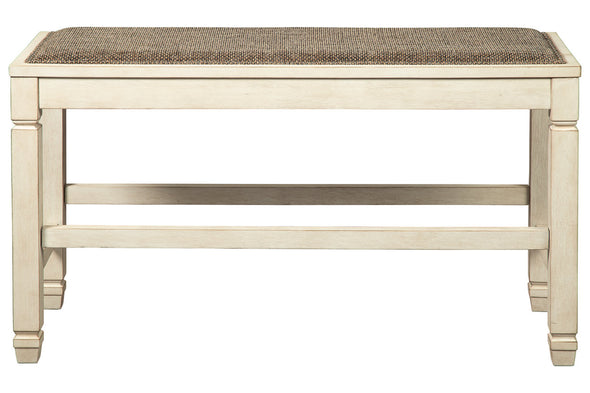 Bolanburg Two-tone Counter Height Bench -  - Luna Furniture