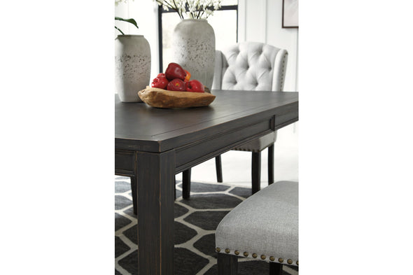Jeanette Black Dining Table -  - Luna Furniture