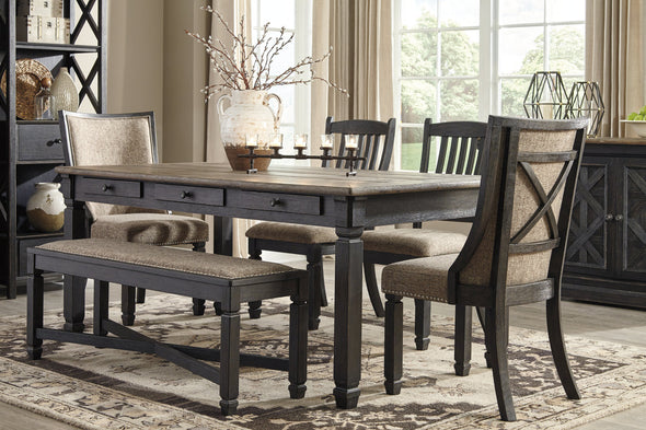 Tyler Creek Black/Gray Dining Table -  - Luna Furniture