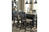 Tyler Creek Black/Gray Counter Height Dining Table - Ashley - Luna Furniture