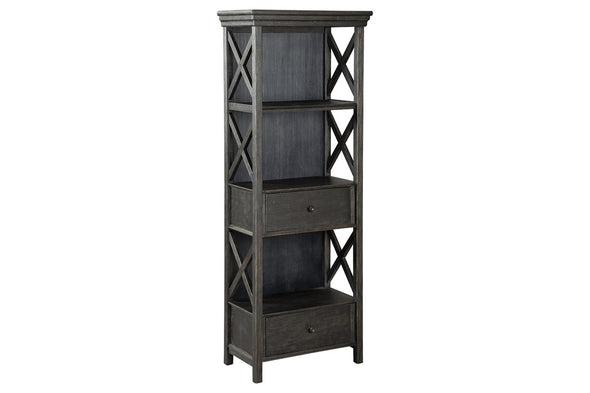 Tyler Creek Black/Gray Display Cabinet -  - Luna Furniture