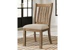 Grindleburg Light Brown Dining Chair, Set of 2