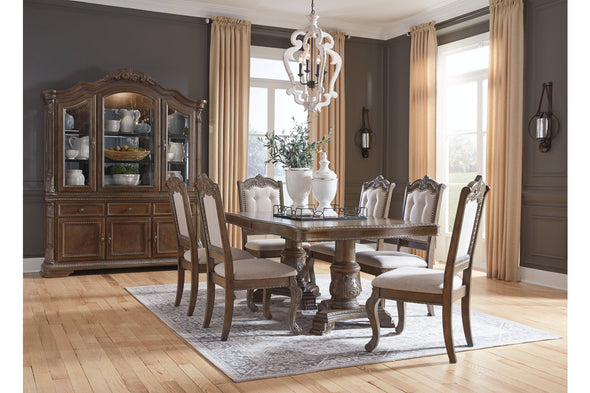 Charmond Brown Dining Table -  - Luna Furniture
