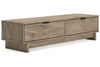 Oliah Natural Storage Bench -  - Luna Furniture
