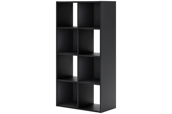 Langdrew Black Eight Cube Organizer -  - Luna Furniture
