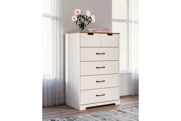 Vaibryn Two-tone Chest of Drawers -  - Luna Furniture