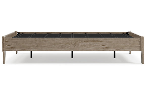 Oliah Natural Full Platform Bed -  - Luna Furniture
