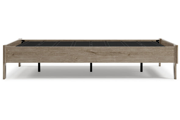 Oliah Natural Full Platform Bed -  - Luna Furniture