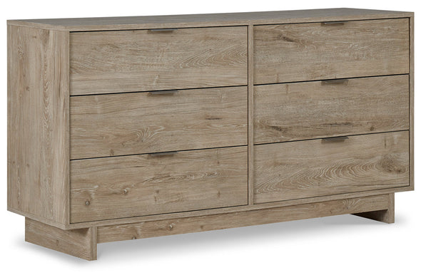 Oliah Natural Dresser -  - Luna Furniture