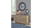 Oliah Natural Dresser -  - Luna Furniture