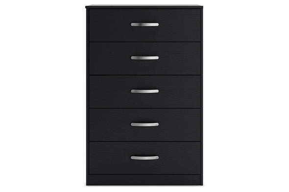 Finch Black Chest of Drawers