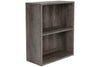Arlenbry Gray 30" Bookcase -  - Luna Furniture